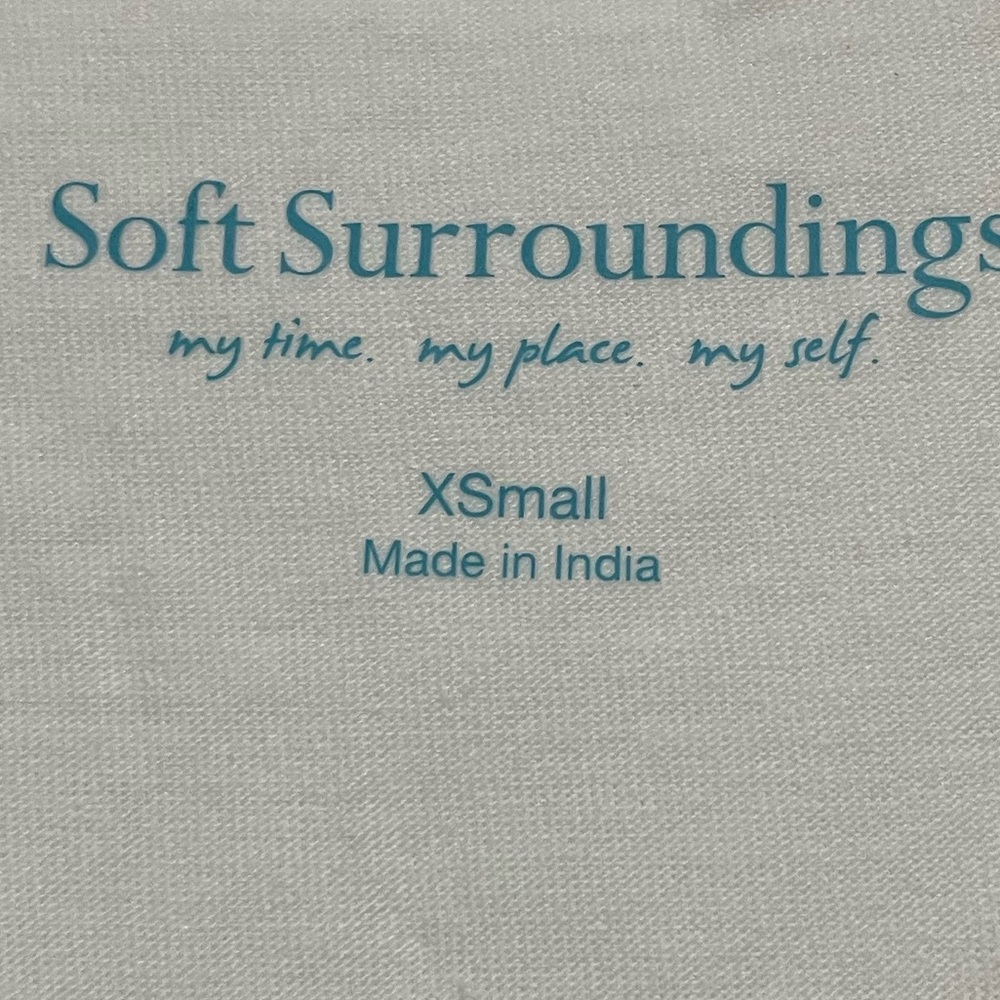 Soft Surroundings Sandy Shores Embroidered Tee - Picture 4 of 4